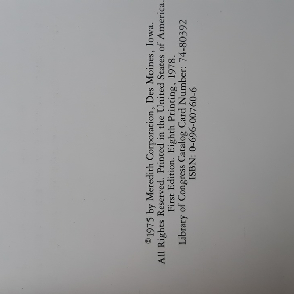 VININTAGE 1978 Better Homes and Gardens Heritage Cook book with cover sleev - Picture 5 of 12